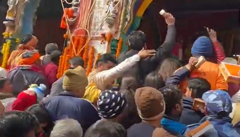 Spiritual Surge at Hanuman Garhi Temple at Ayodhya